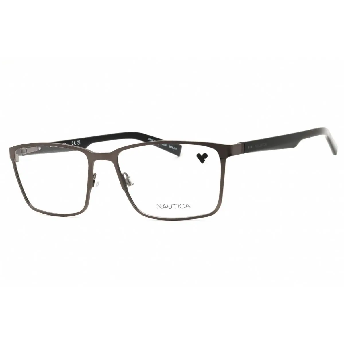 Nautica N7323 N030 Matte Gunmetal 57mm Eyeglasses