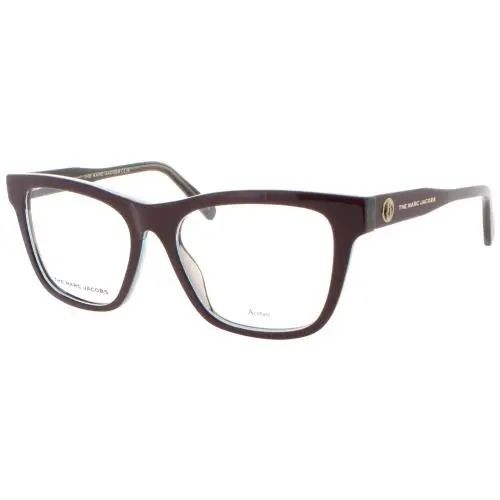 Marc Jacobs MARC-630-0LHF-52 Eyeglasses Eye Glasses 0LHF Burgundy - Frame: BURGUNDY, Lens: Clear Lenses