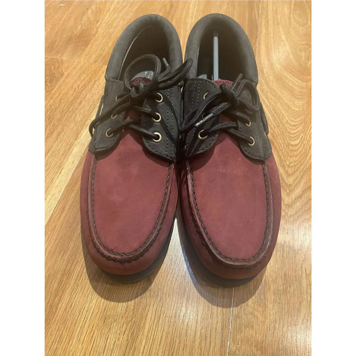 Timberland shoes - HANDSEWN BOAT SHOE - HANDSEWN BOAT SHOE - BURGUNDY 2