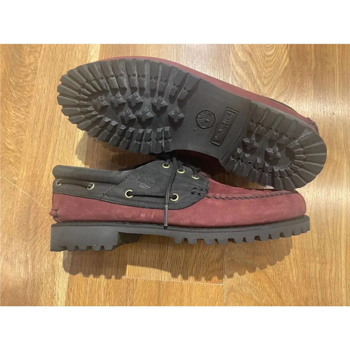 Timberland shoes - HANDSEWN BOAT SHOE - HANDSEWN BOAT SHOE - BURGUNDY 5
