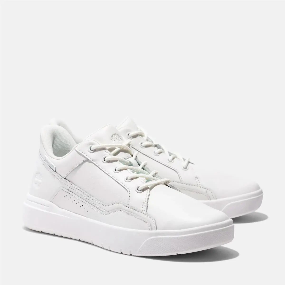 Timberland Allston TB0A65T5EM2 Sneakers Mens White Leather Trainer Shoes DWA3667