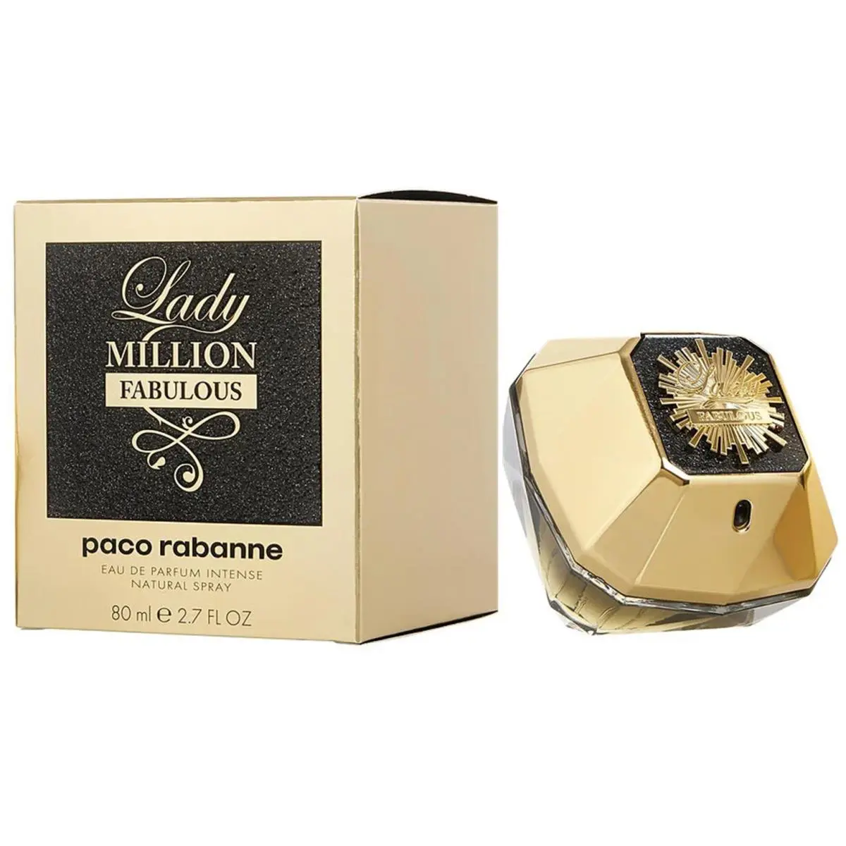 Lady Million Fabulous Paco Rabanne 2.7 oz / 80 ml Eau De Parfum Women Perfume