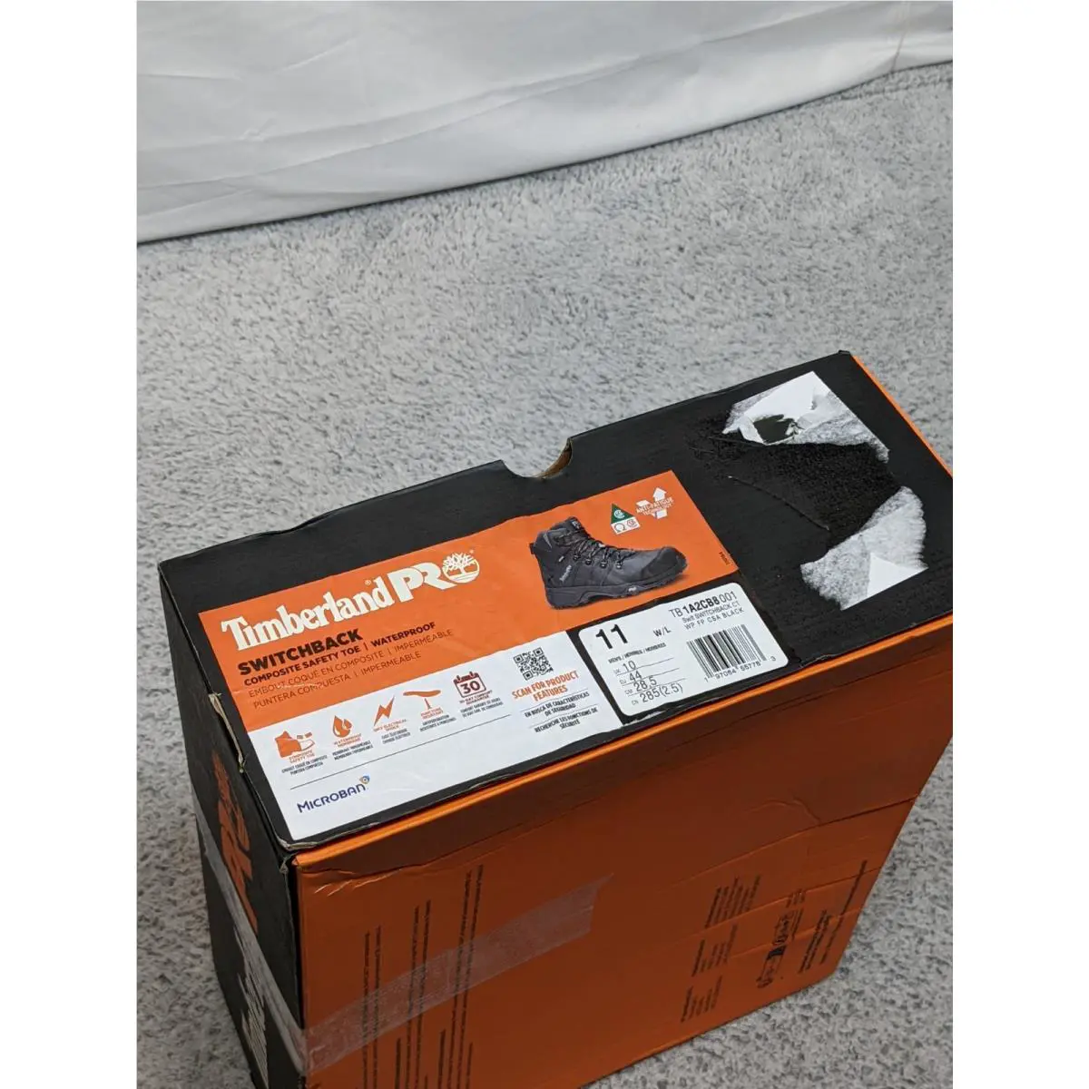 Timberland shoes - timberland pro - pro - TB1A2CB8001 - Black (UPC: 197064557783) 8