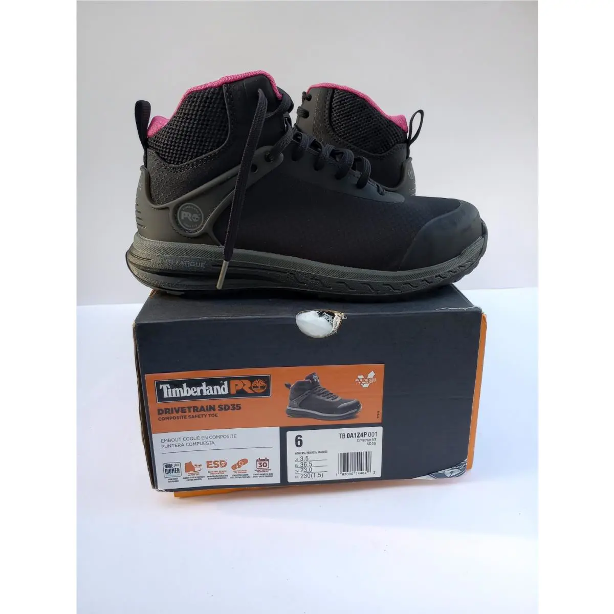 Timberland shoes - timberland drivetrain composite safety toe - Black 2