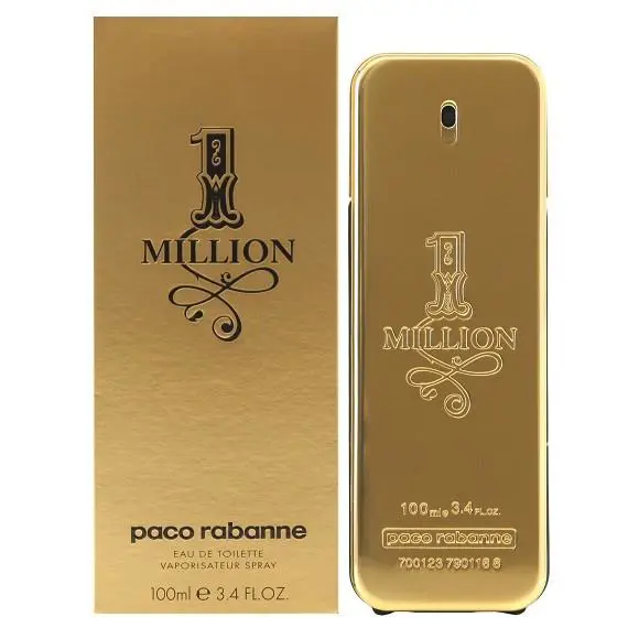 Paco Rabanne One 1 Million For Men Cologne 3.4 oz 100 ml Edt Spray