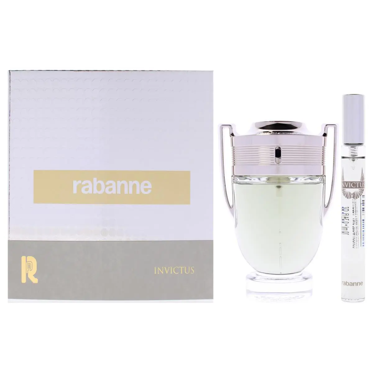 Invictus by Paco Rabanne For Men - 2 Pc Gift Set