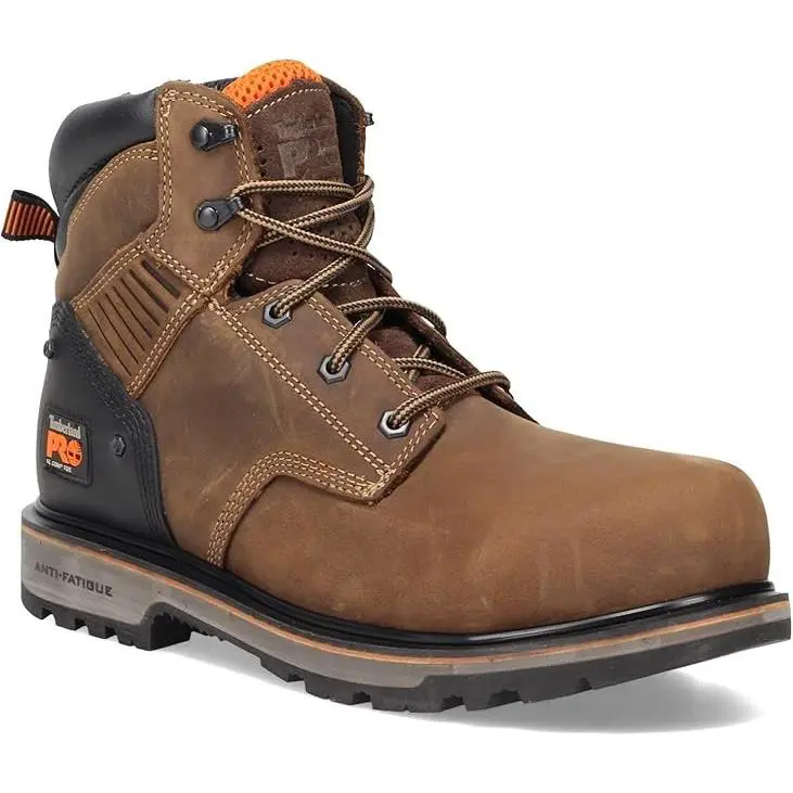 Timberland Pro Men`s Ballast 6 Inch Composite Safety Toe Industrial Work Boot 8 - Brown