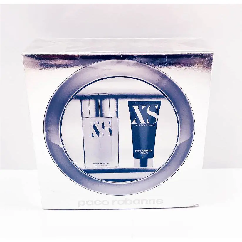 Paco Rabanne XS For Men 2PCS Set 3.4 oz Edt Cologne 3.4 oz Shower Gel