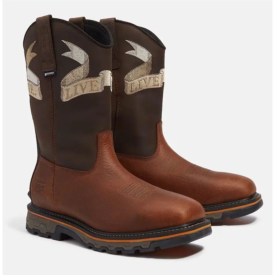 Timberland shoes - Timberland Pro® True Grit Pull-On Soft Toe - A42JG - Medium Brown 3
