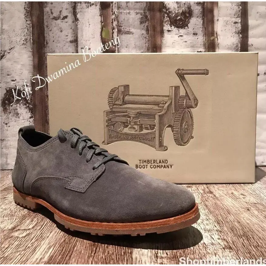 Timberland Men`s Bardstown Plain Toe Oxford TB0A21DK033 Grey. SZ:7