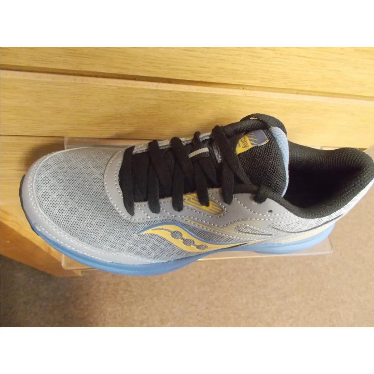 Saucony shoes - COHESION TR16 - COHESION - S10786-21 - GREY WITH YELLOW & BLUE TRIM 8
