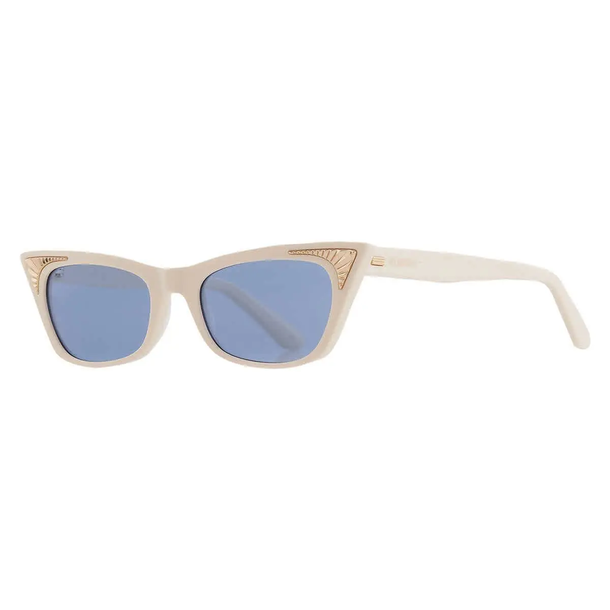 Valentino Blue Cat Eye Ladies Sunglasses VLS-17 5B 51 VLS-17 5B 51 - Multi, Frame: Multi, Lens: Blue