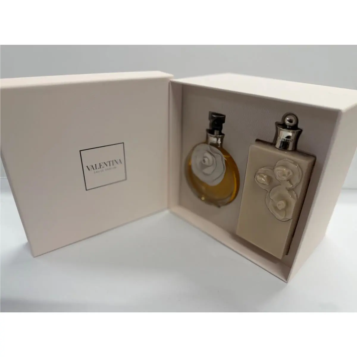 Valentino Valentina Eau de Parfum Gift Set 2 Counts 2.7 oz Eau de Parfum 6.8 oz Blotion