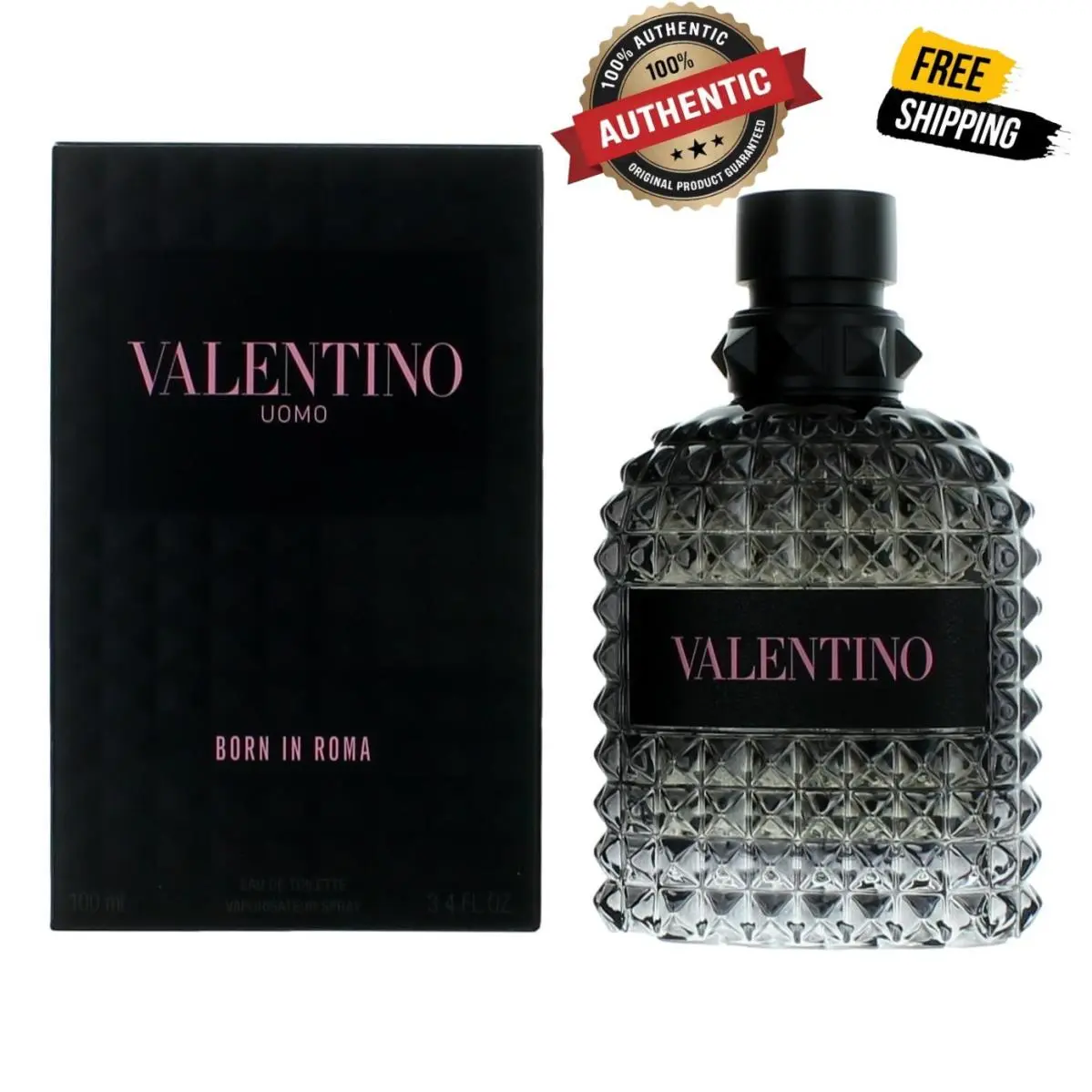 Valentino Uomo Born In Roma by Valentino 3.4 oz Edt Spray For Men