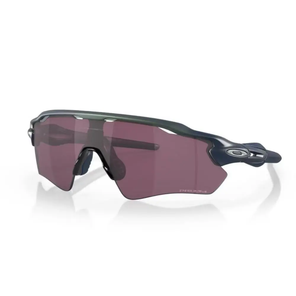 Sunglass Radar EV Path Silver/blue Colorshift Prizm Road Black OO9208-D2 by Oakley