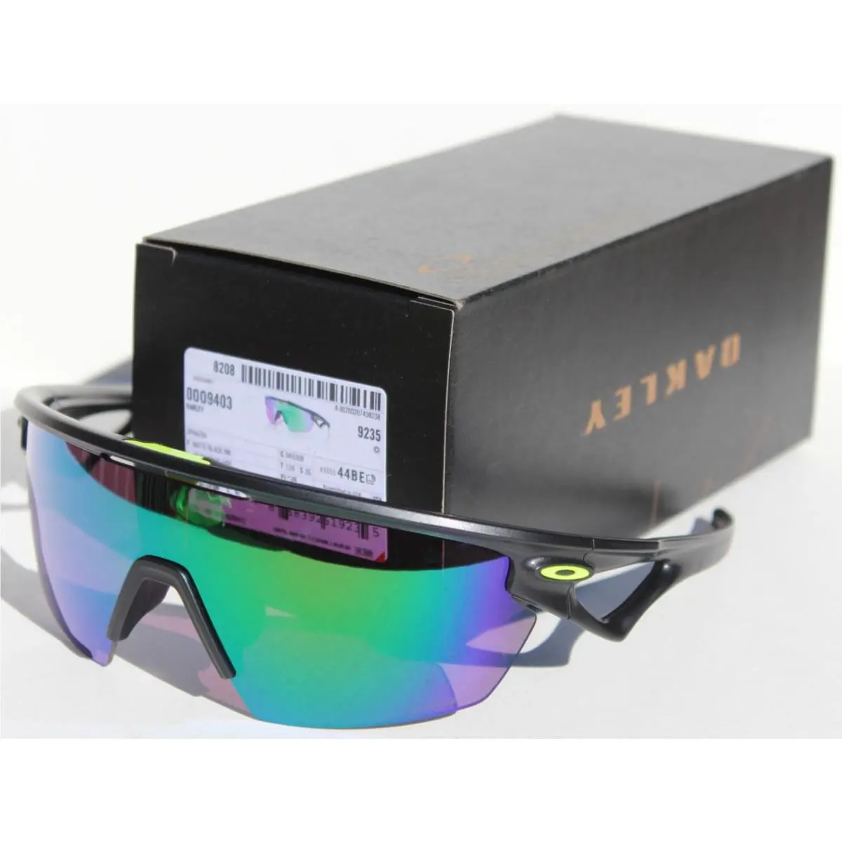 Sphaera Sunglasses Matte Black Ink/prizm Road Jade OO9403-08 by Oakley