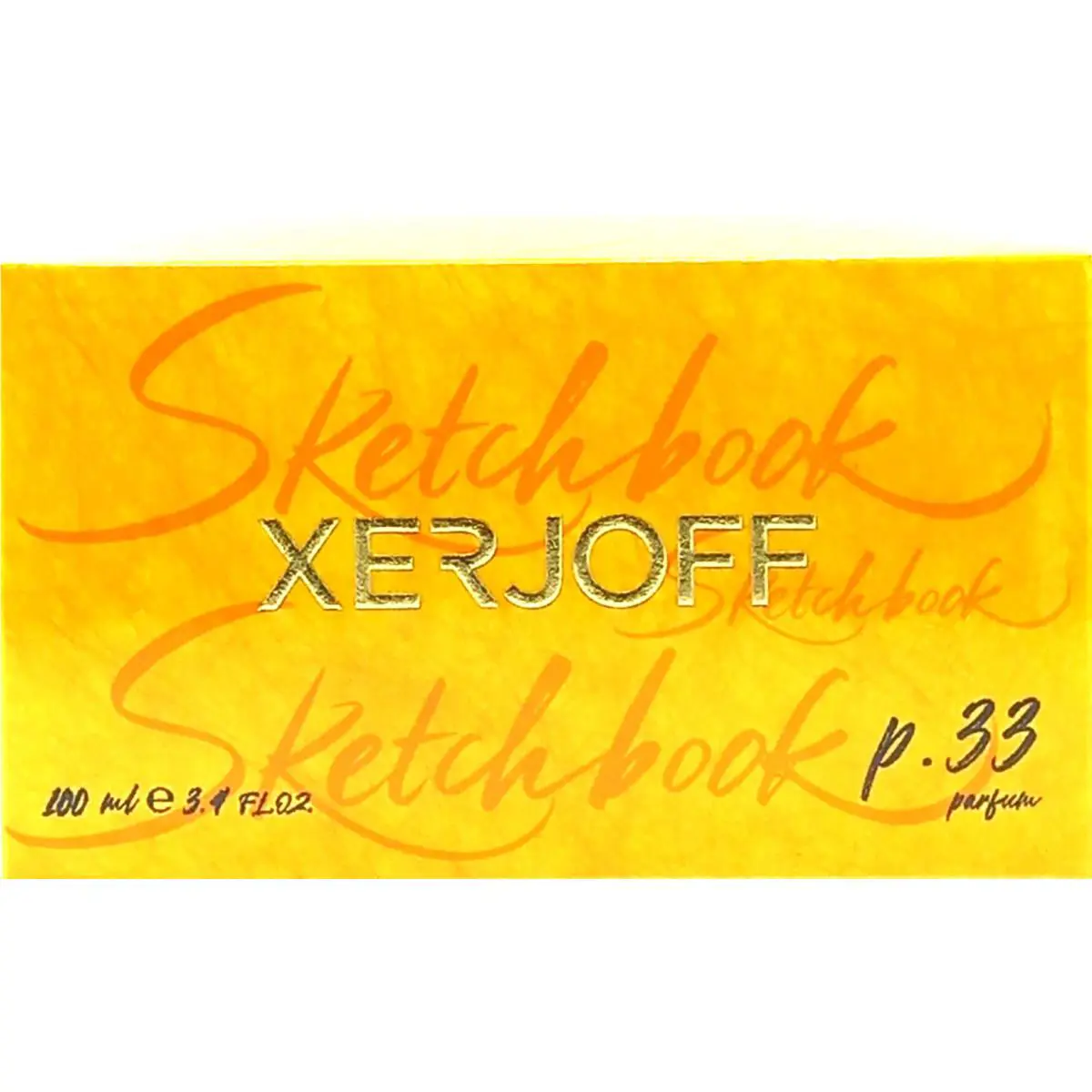 Xerjoff Sketch Book P.33 Parfum Spray Unisex 3.4 Oz / 100 ml Item