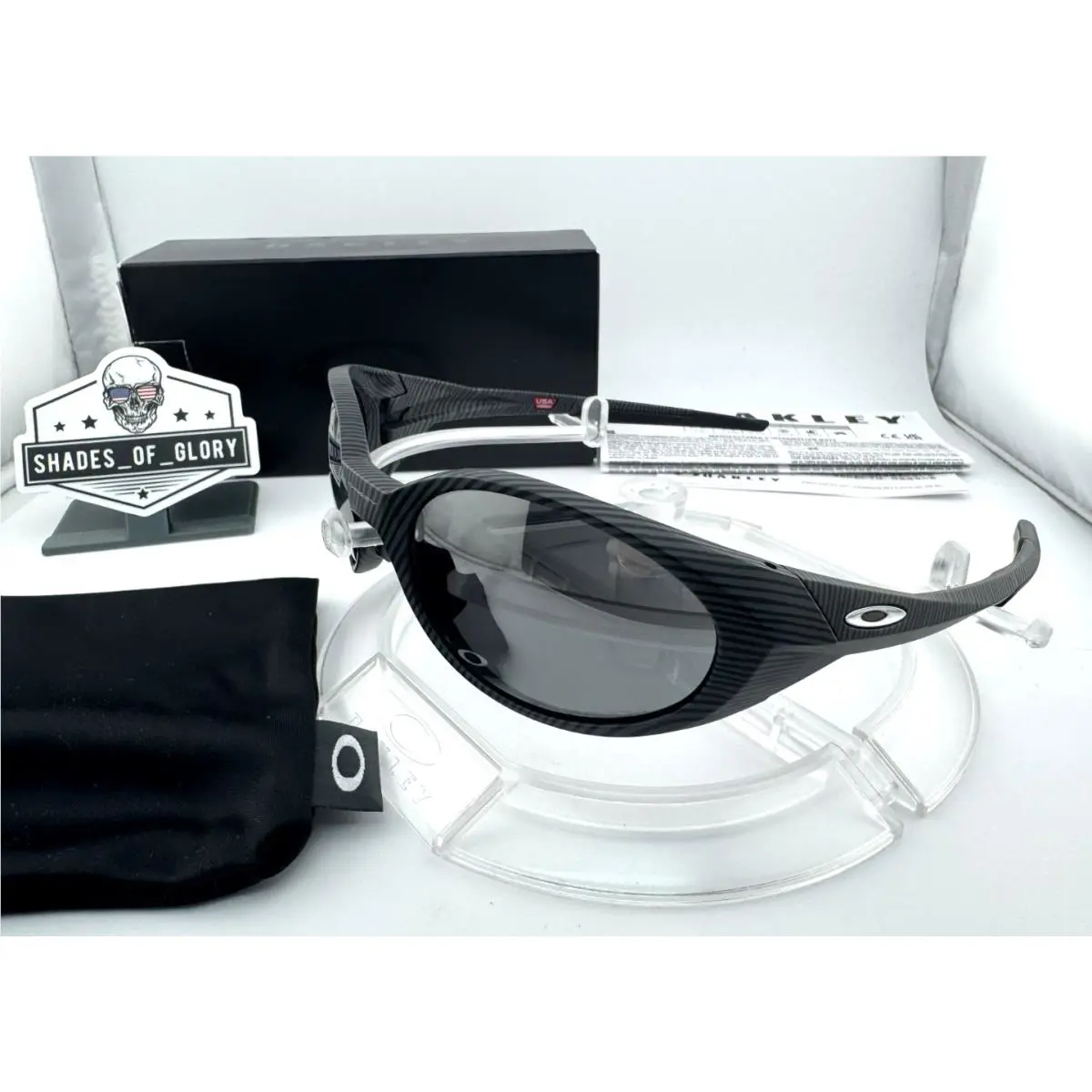 Eye Jacket Redux Fingerprint W/ Prizm Black Sunglasses OO9438-21 Rare by Oakley