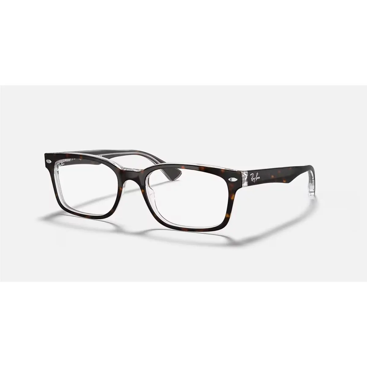 Ray-ban Rb5286 5082 Brown Havana Frames Eyeglasses 51-18-135