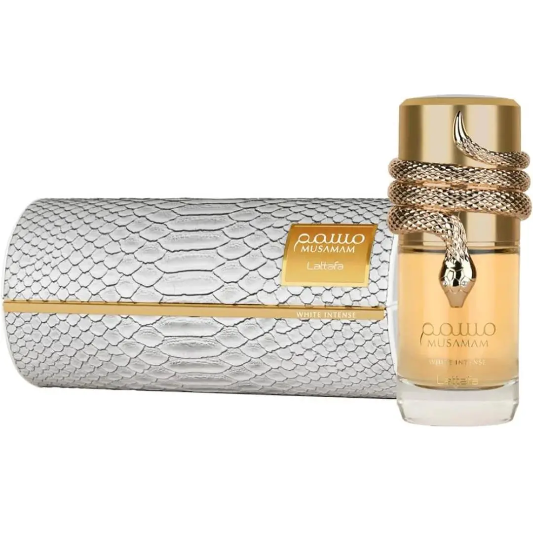 Musamam White Intense Eau de Parfum Spray 100ml 3.4 oz  by Lattafa