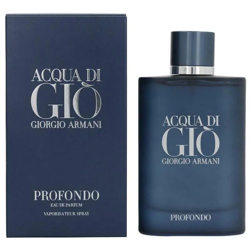 Acqua Di Gio Profondo By Giorgio Armani Men 4.2 oz 125 ml Edp Spray