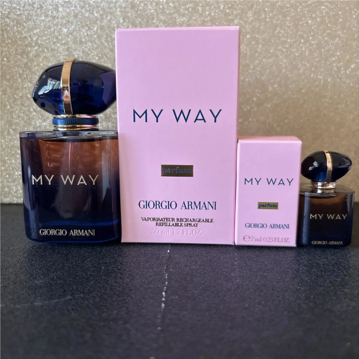 Giorgio Armani MY Way Parfum Spray 50 ML Mini Parfum Size 7ML