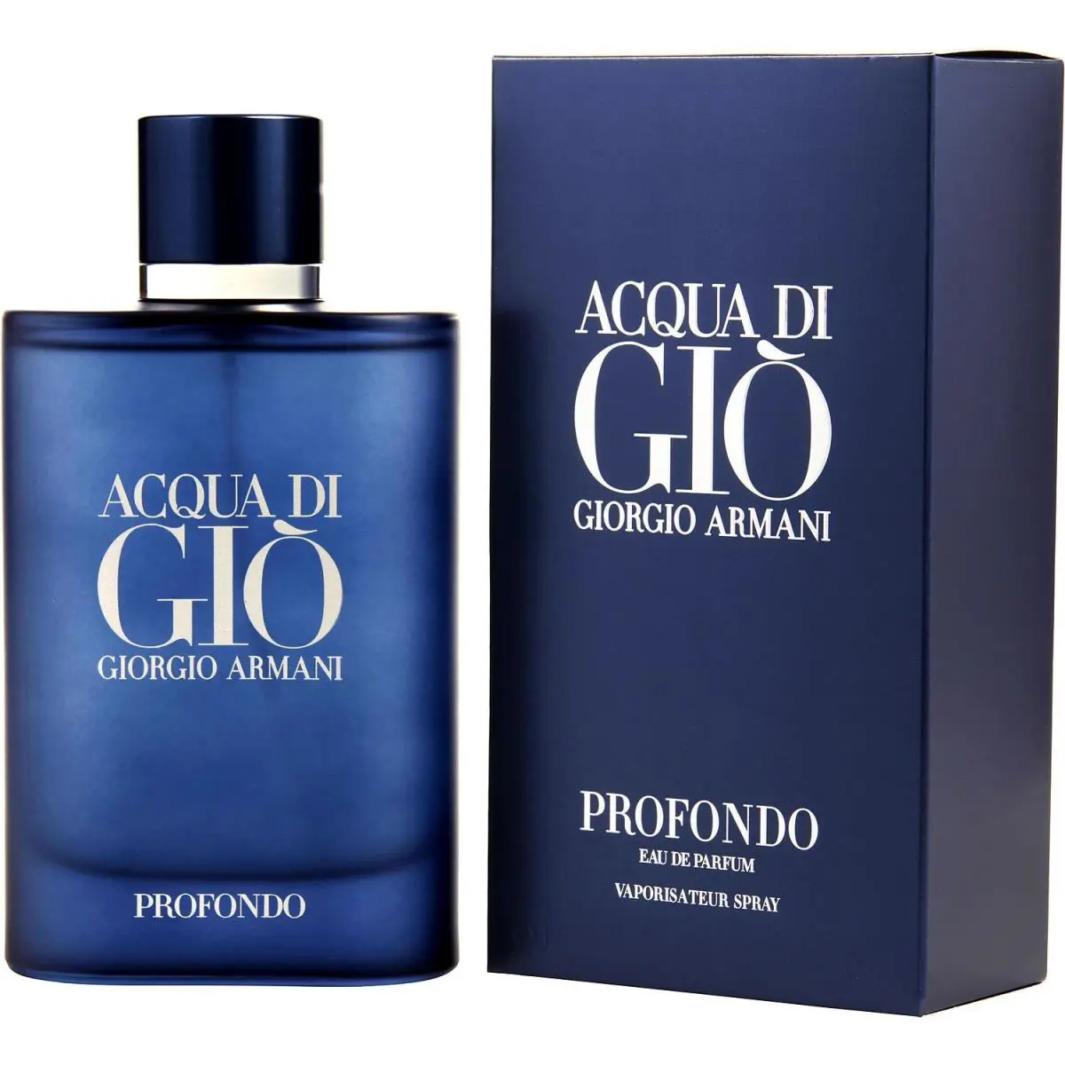Giorgio Armani Acqua Di Gio Profondo Edp Spray For Men 4.2 oz / 125 ml In Bo