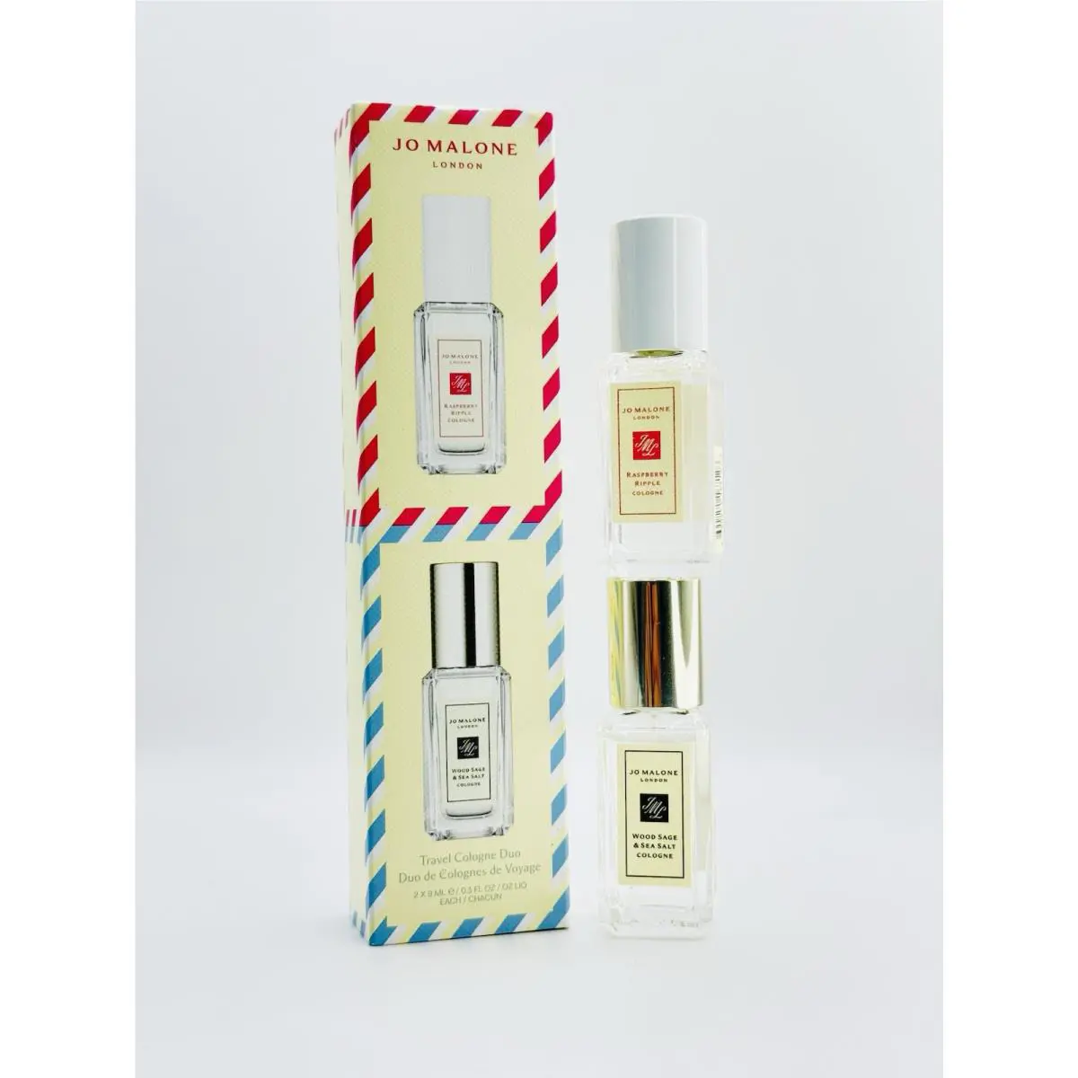 JO Malone Travel Size Raspberry Ripple Wood Sage Sea Salt