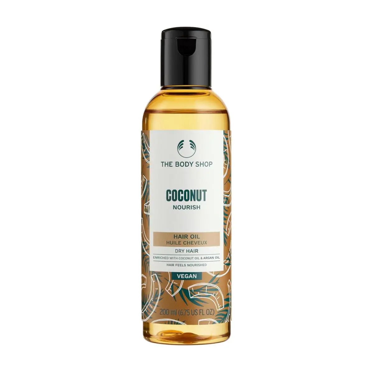 The Body Shop Coconut Oil Brilliantly Nourishing Pre-shampoo Hair Oil 6.75 Flui