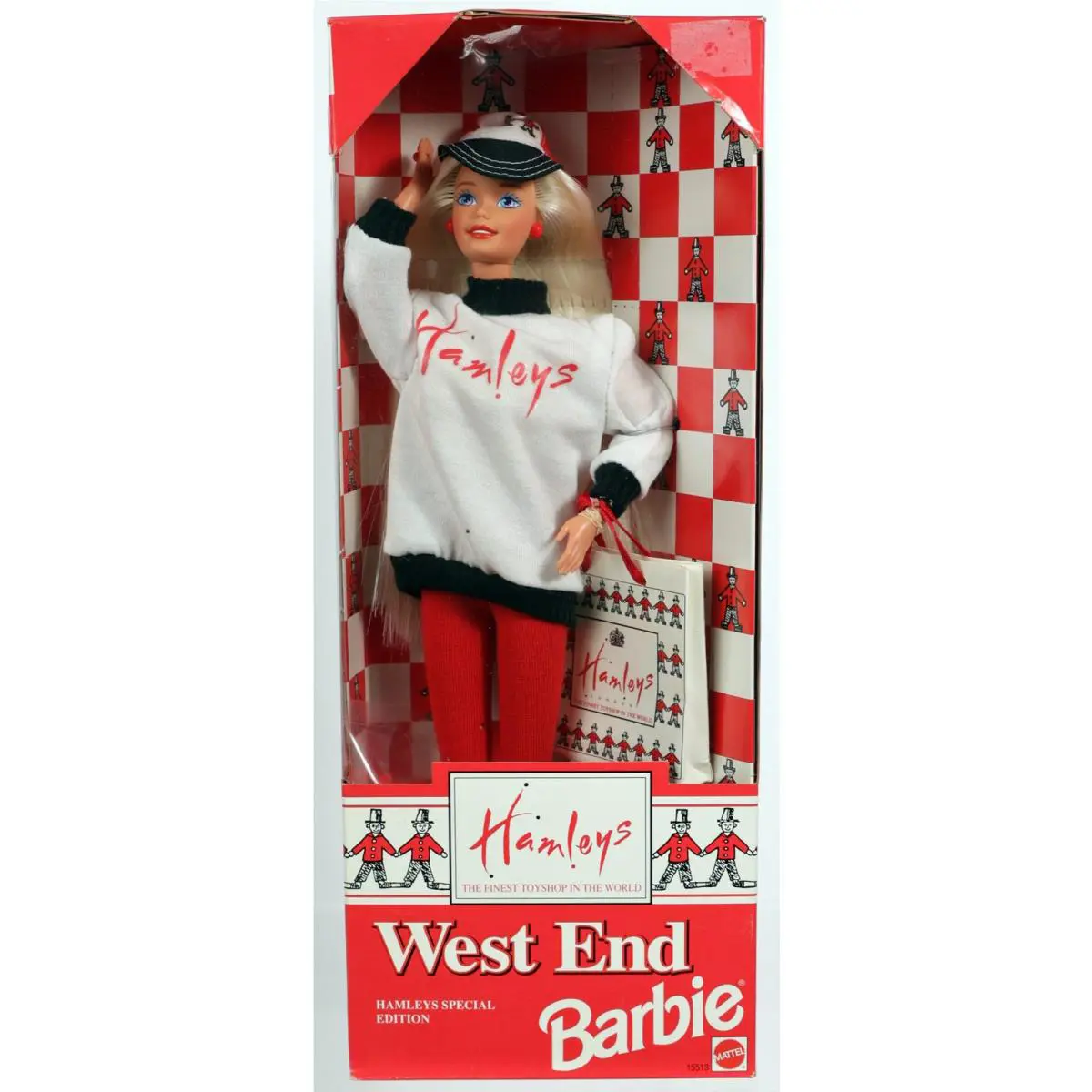 Hamleys Special Edition West End Barbie Doll Foreign - 15513 Nrfb 1995 Mattel