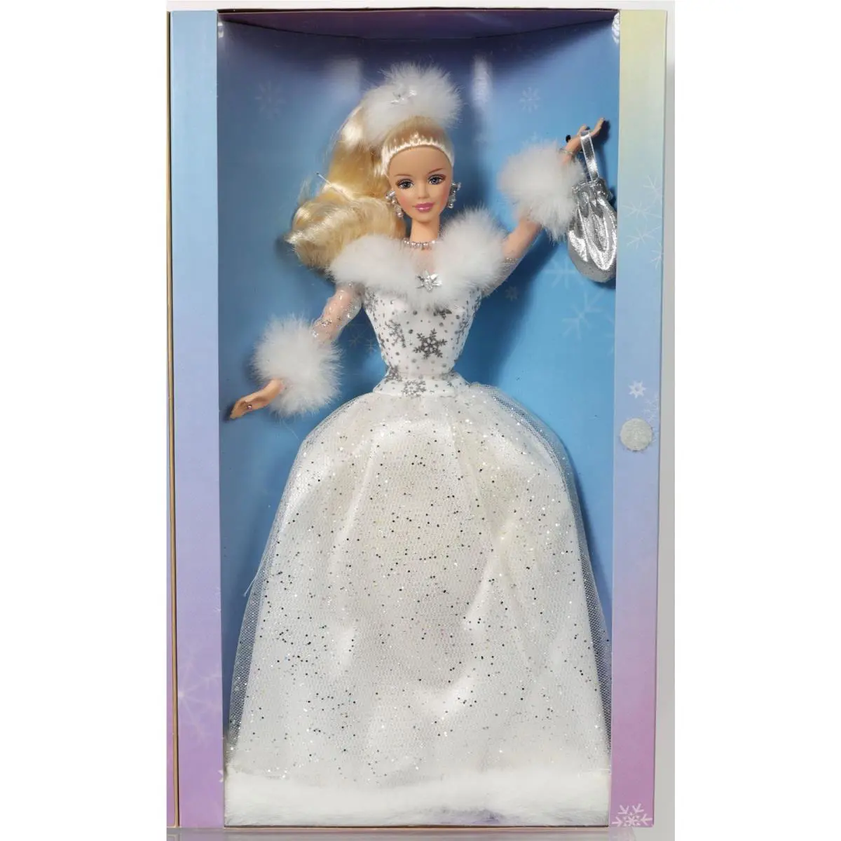 Winter`s Reflection Barbie Doll - 55682 Never Removed From Box 2002 Mattel