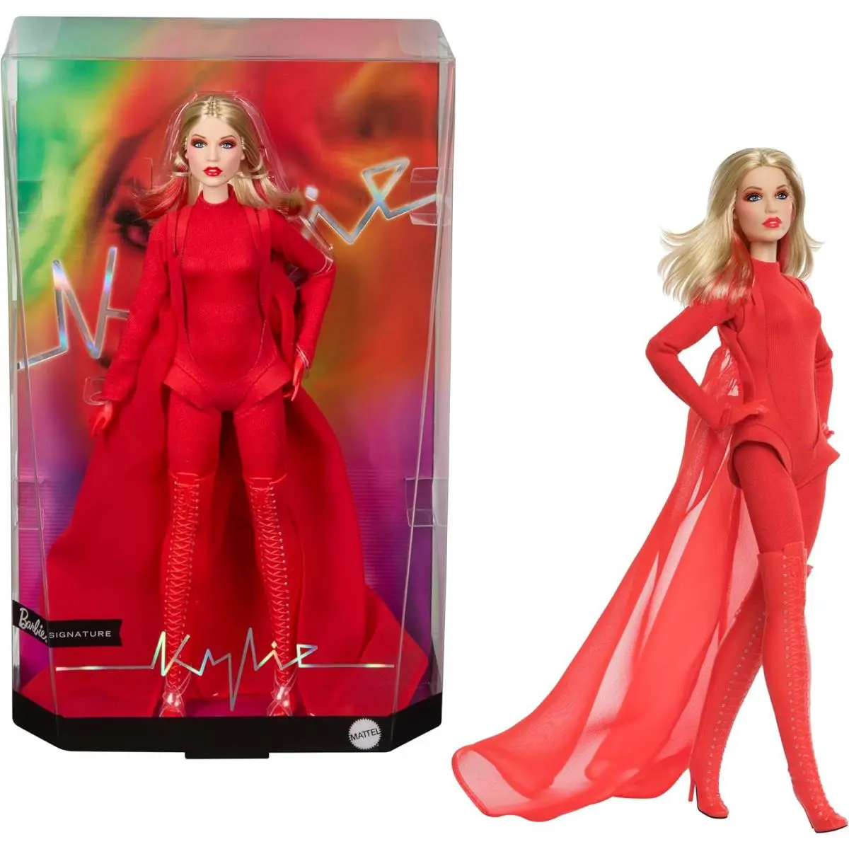Barbie Signature Doll Kylie Minogue Posable in “padam Padam” Music Video Outfit
