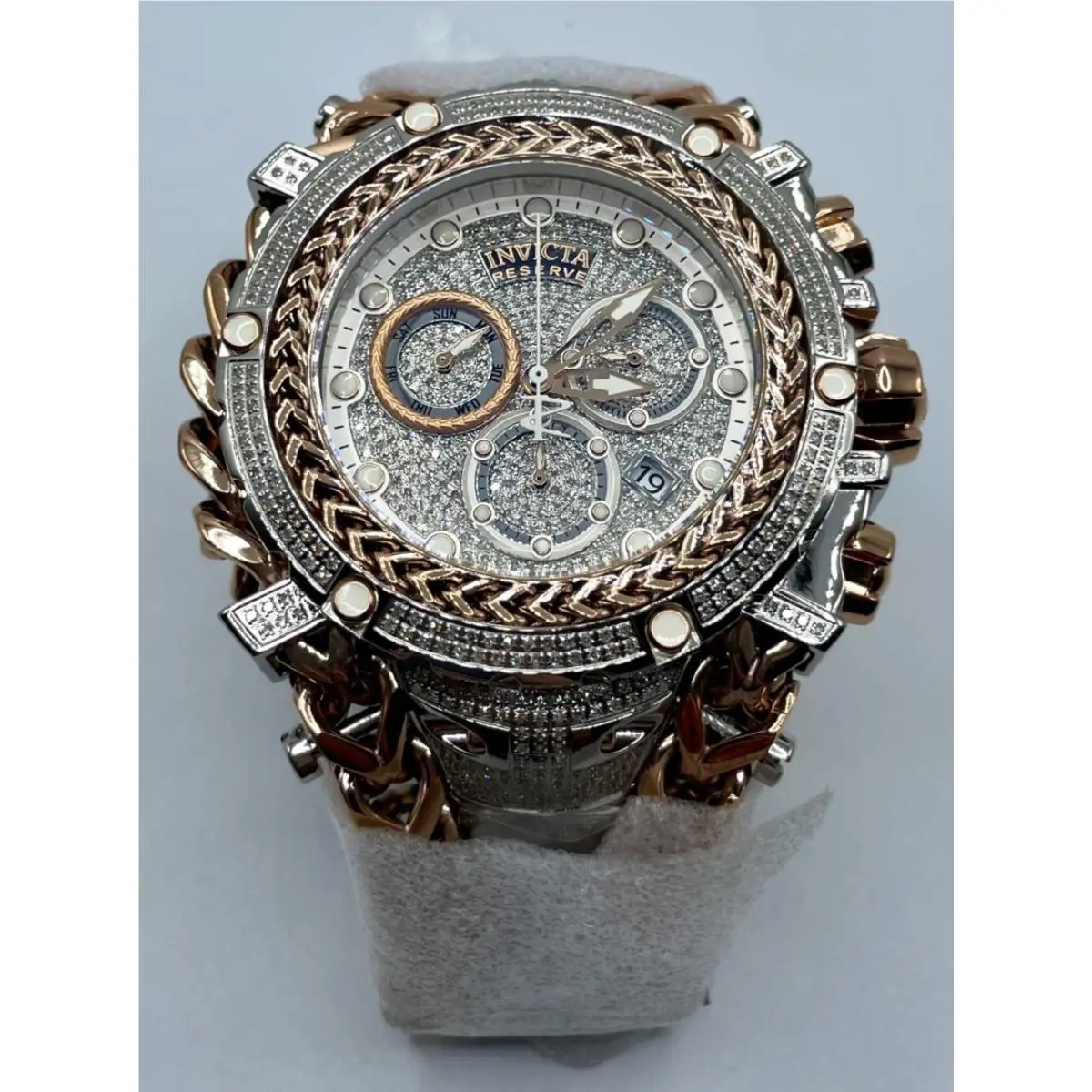 Reserve Gladiator 2.92 Carat Diamonds Swiss Ronda Z60 58.3mm 35058 by Invicta