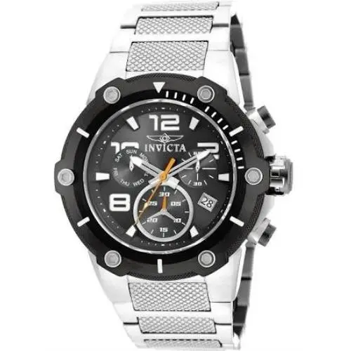 Invicta Speedway Chronograph Black Dial Men`s Watch 19528