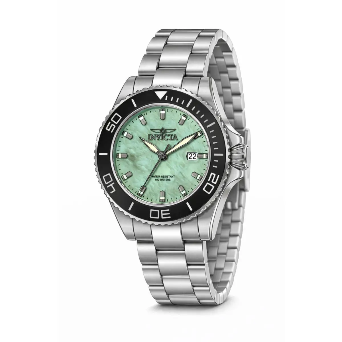 Invicta Pro Diver Men`s Watch w/ Mother of Pearl Dial - 48mm Steel 49642