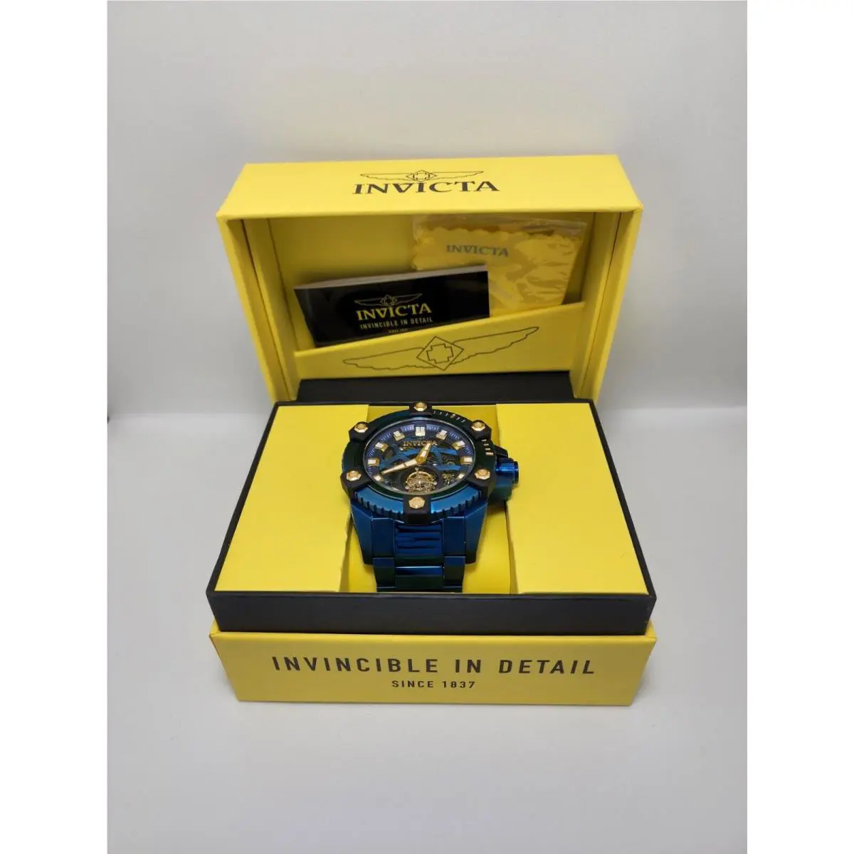 Invicta Reserve Octane Tourbillon Limited Ed 56mm Automatic Skeleton Dial Watch