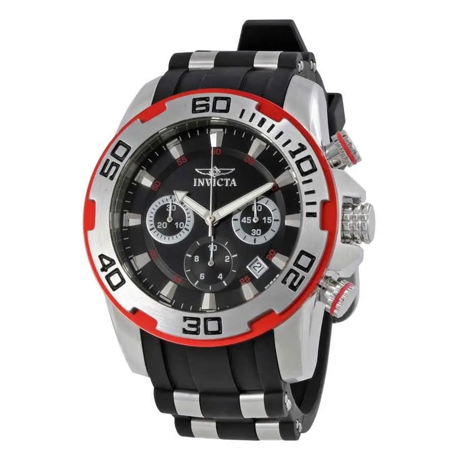 Invicta Pro Diver Chronograph Black Dial Men`s Watch 22307