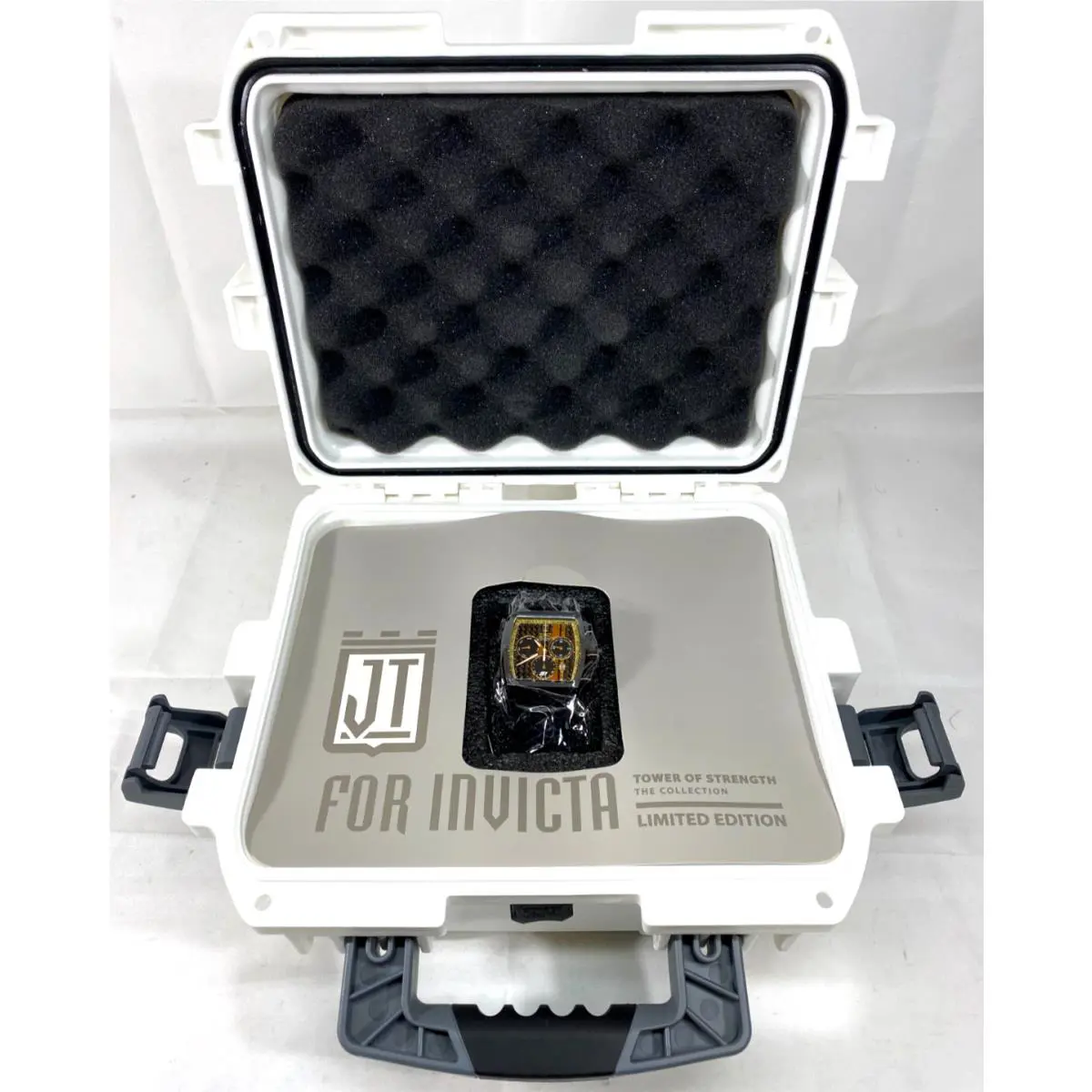 Invicta Jason Taylor S1 Rally Limited Chronograph Tachymeter 48mm Black Dial