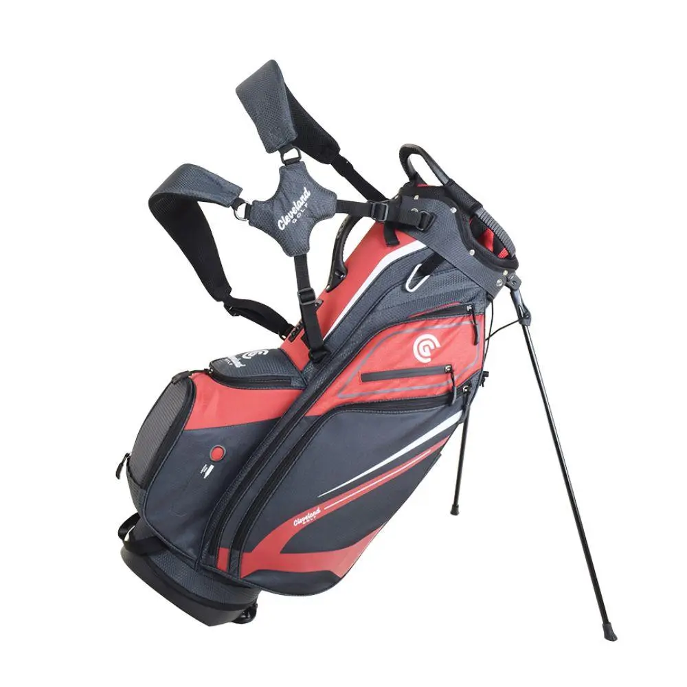 Cleveland Golf  - Lightweight Stand Bag - Lightweight Stand Bag - Red/Charcoal 0