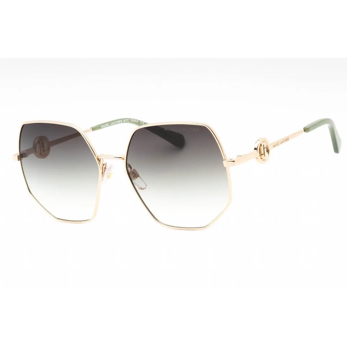 Marc Jacobs MARC730/S 0PEF 9K Gold Green/green Shaded 59-17-140 Sunglasses