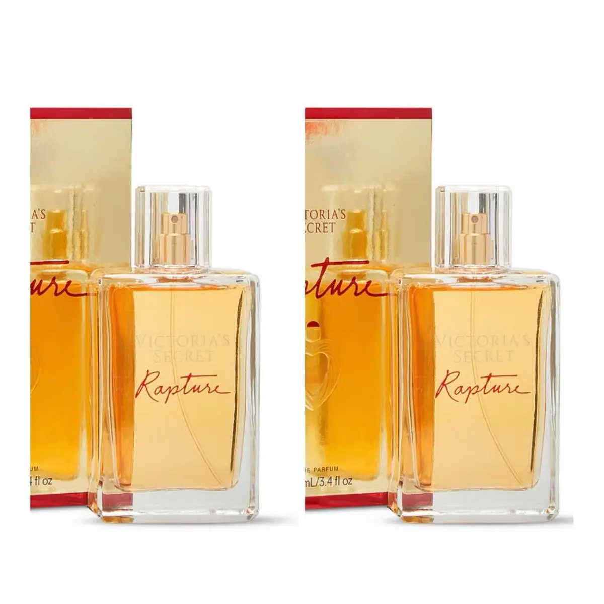 Victoria’s Secret Rapture Cologne 3.4 Fl.oz. Lot of 2