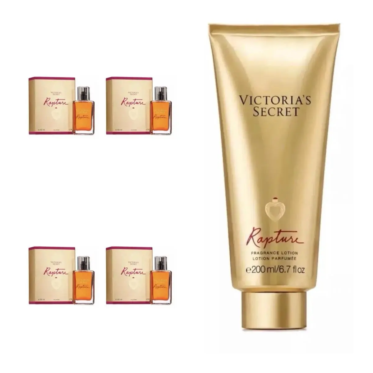 Victoria’s Secret Rapture Cologne 1.7 Fl.oz. 4 and Fragrance Lotion