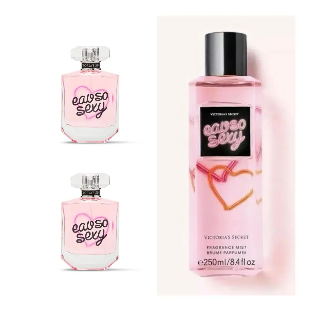 Victoria`s Secret Eau SO Sexy Eau de Parfum 3.4 Fl.oz. 2 and Fragrance Mist