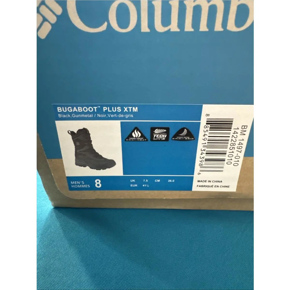 Columbia shoes - Bugaboot - Bugaboot - Black/Charcoal 7