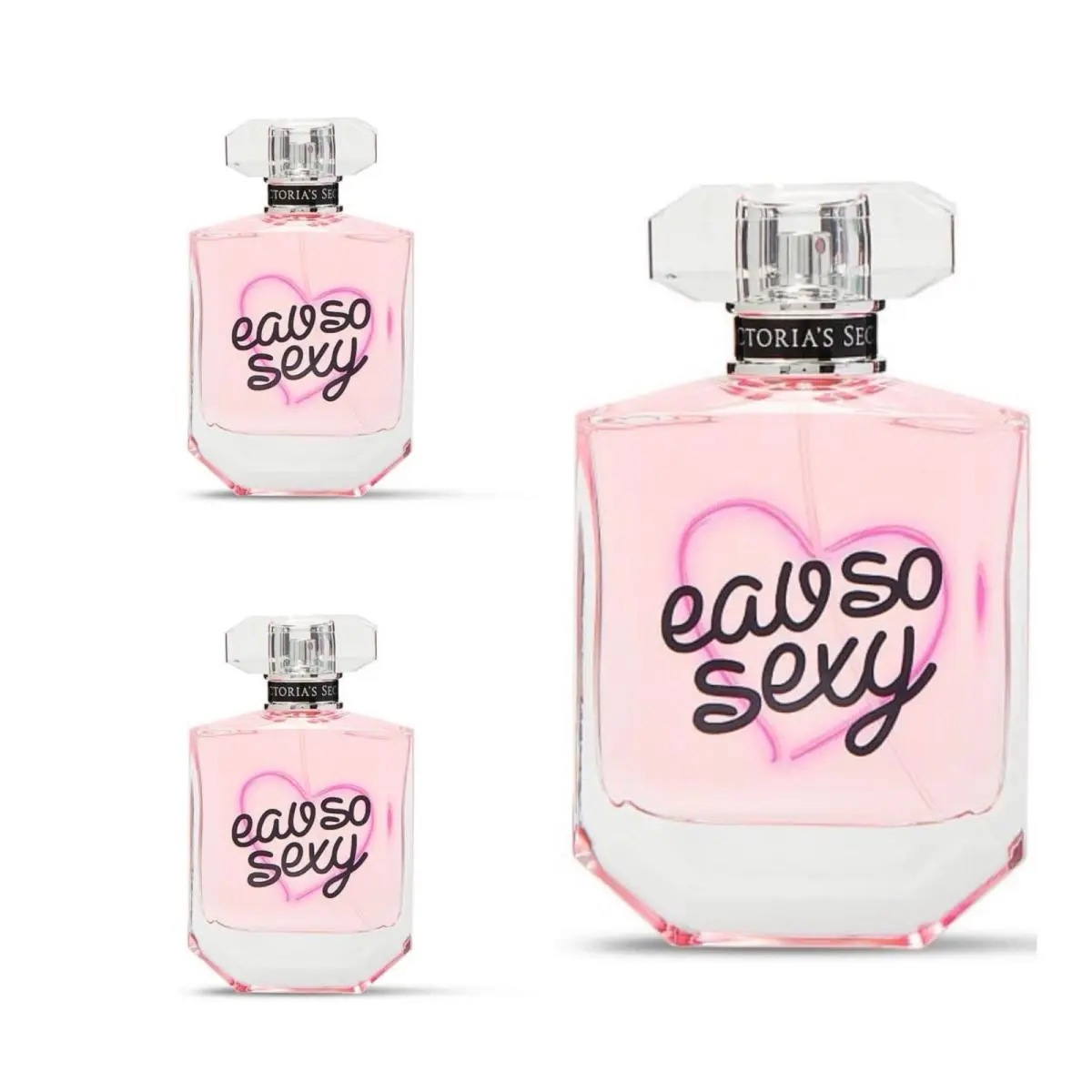 Victoria`s Secret Eau SO Sexy Eau de Parfum 3.4 Fl.oz. Lot of 3