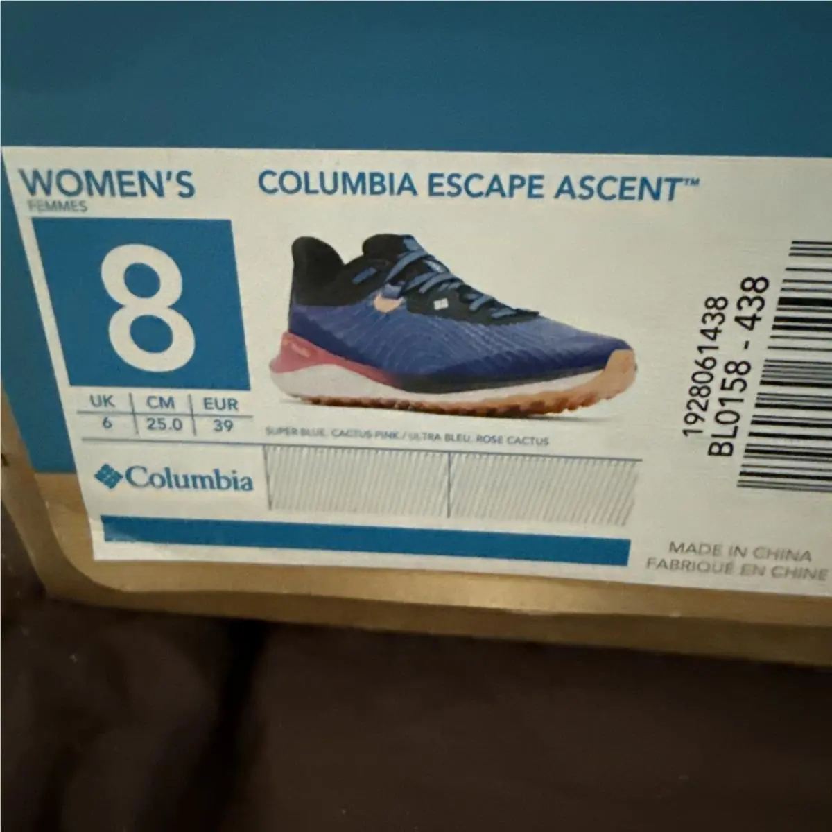 Columbia shoes - Columbia Escape Ascent - Escape Ascent - Blue 1