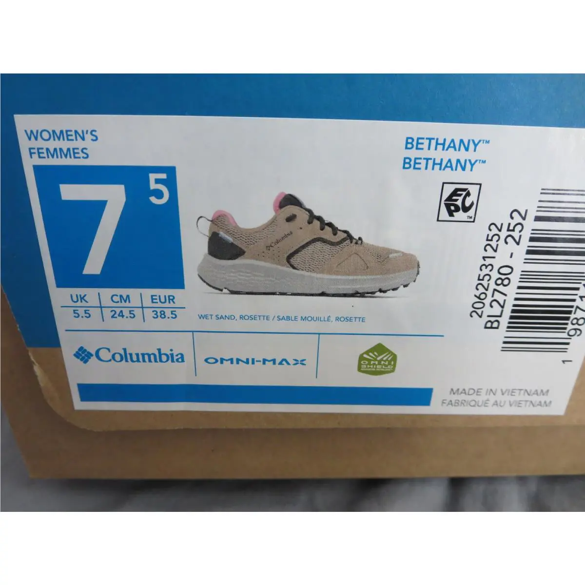 Columbia shoes - Columbia Bethany - Bethany - Beige (UPC: 198711355608) 8