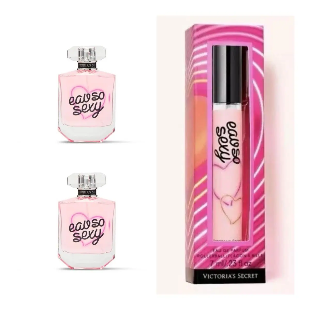 Victoria`s Secret Eau SO Sexy Eau de Parfum 1.7 Fl.oz. 2 and Rollerball