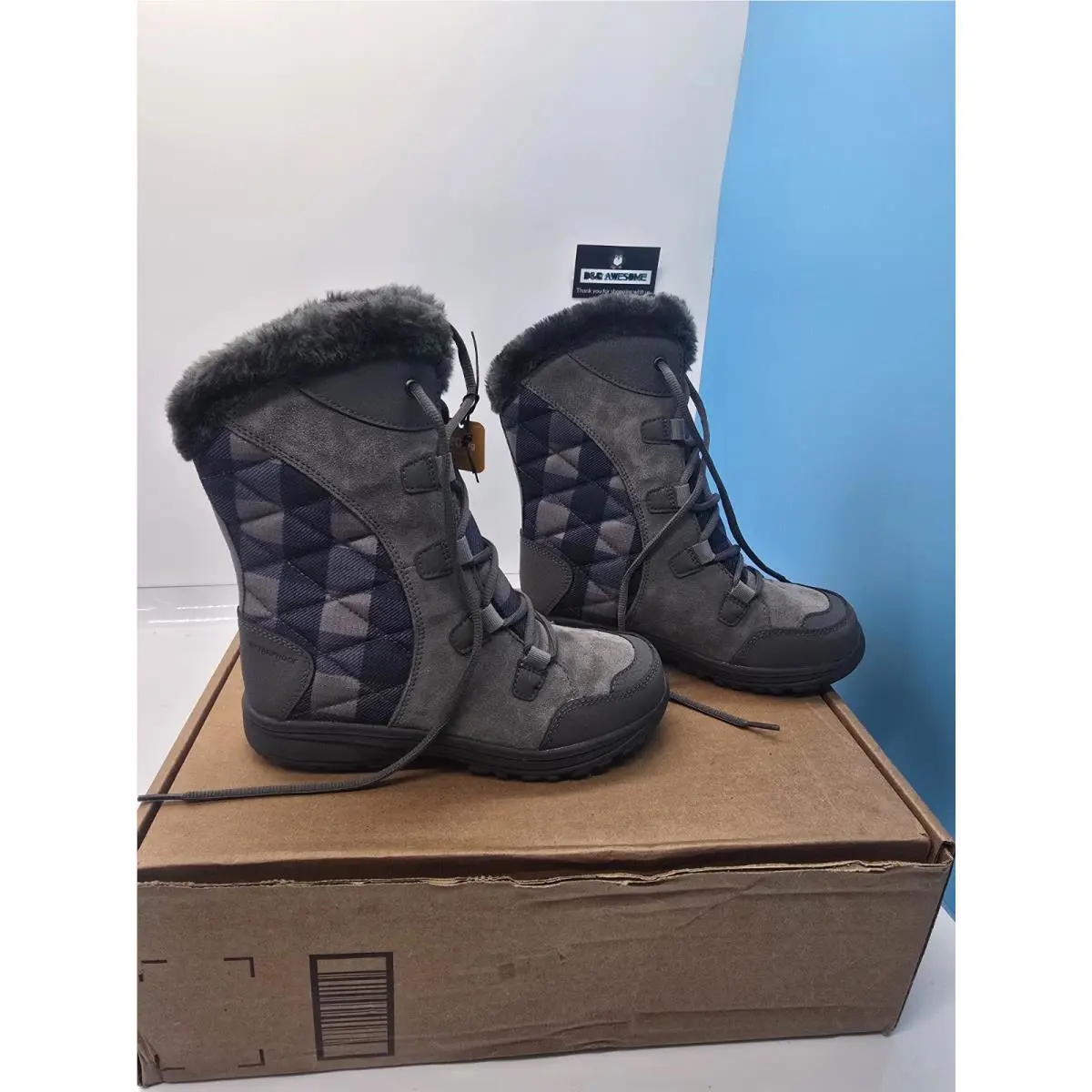 Columbia shoes - Columbia Ice Maiden II - Ice Maiden - Gray 3