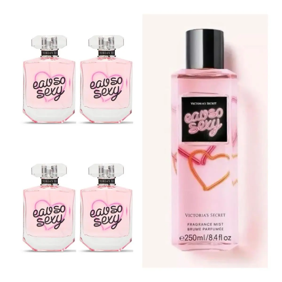 Victoria`s Secret Eau SO Sexy Eau de Parfum 3.4 Fl.oz. 4 and Fragrance Mist